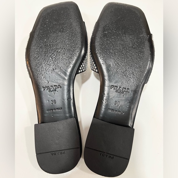 PRADA Crystal-Embellished Slides EU:36 - Picture 6 of 11